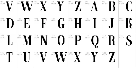 Magazine font