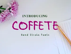 COFFETE font