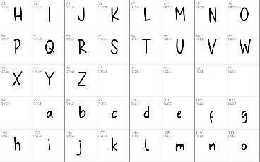 Joyline Notes font