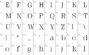 Galgey font