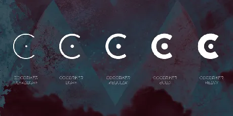 CocoBikeR font