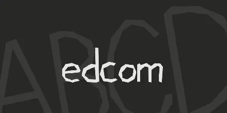 edcom font