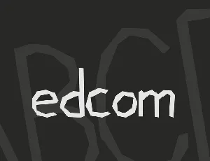 edcom font