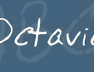 Octavio font