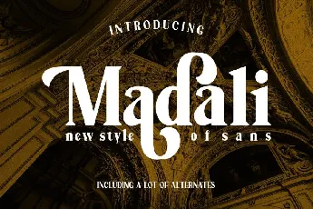 Madali Demo font