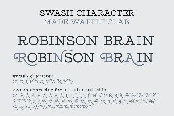 MADE Waffle font