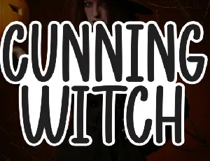 Cunning Witch Display font