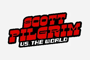 Scott Pilgrim font