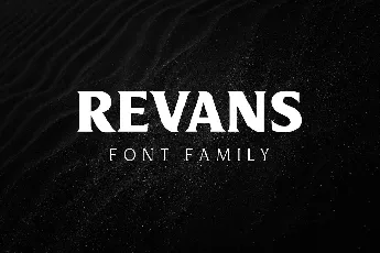 Revans Serif Family font