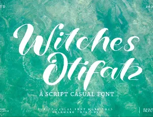 Witches Otifatz font