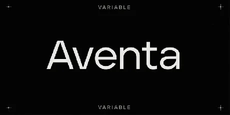 Aventa Sans Family font