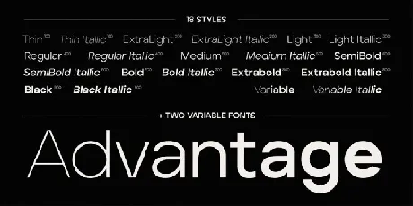 Aventa Sans Family font