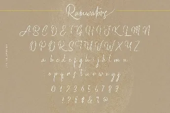 Rainwaters font