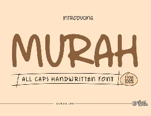 Murah font