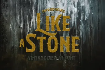 LikeAStone Vintage font