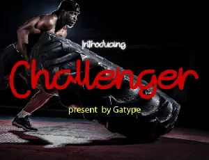 Challenger Handwritten font