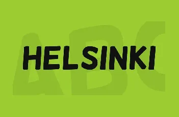 Helsinki font