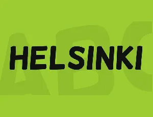 Helsinki font