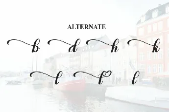 Amsterdam Script Typeface font