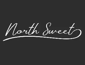 North Sweet Demo font