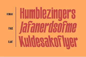 Galfego Free font