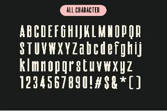 Galfego Free font