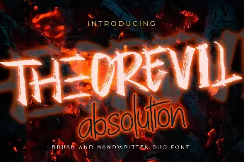 Theorevil font