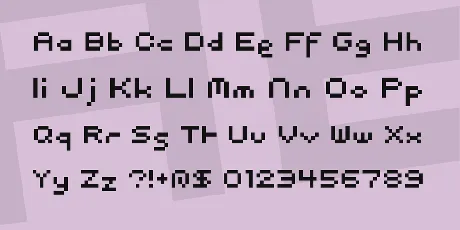 Pixel font