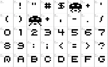 Pixel font