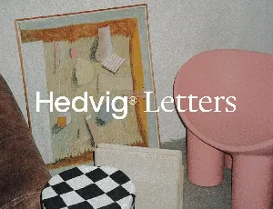 Hedvig Letters font