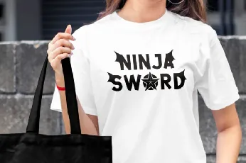 Ninja Sword font