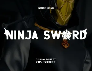 Ninja Sword font