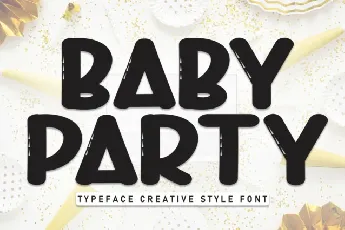 Baby Party Display font