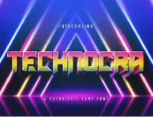 Technocra font