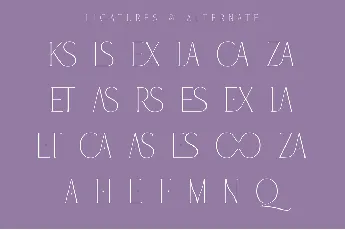 CAVENDIC font