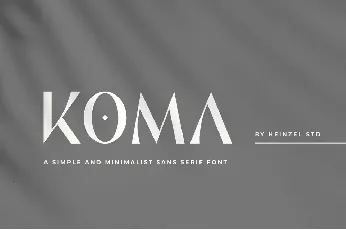 Koma font