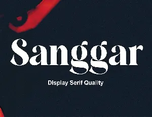 Sanggar font