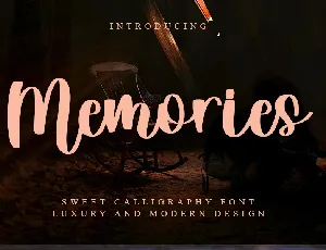 Memories font