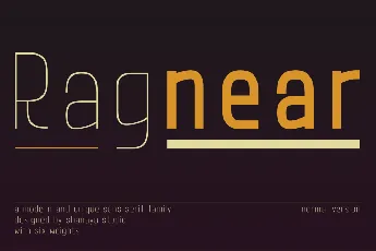 Ragnear font