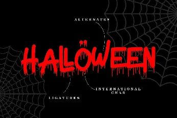 HALLOWEEN DEMO font