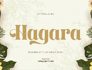 PTG Hagara - Demo font