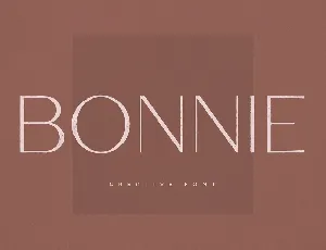 Bonnie font