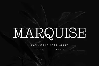 Marquise font