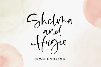 Shelma & Hugie Duo font