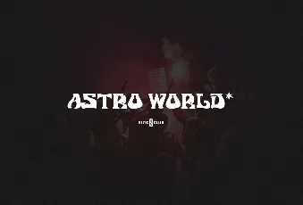 Astro World font