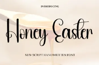 Honey Easter Script font