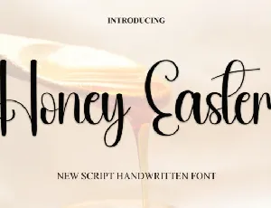 Honey Easter Script font