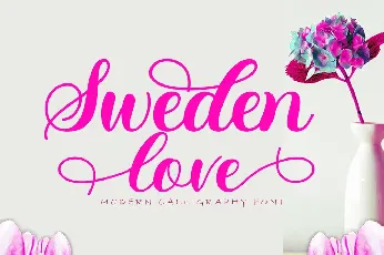 Sweden Love font