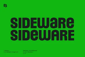 Sideware font