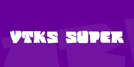 vtks super font